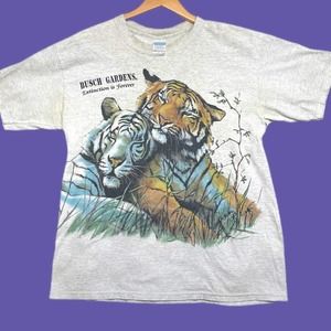Vintage Busch Gardens t shirt